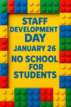 Staff Development Day - No School for Students 